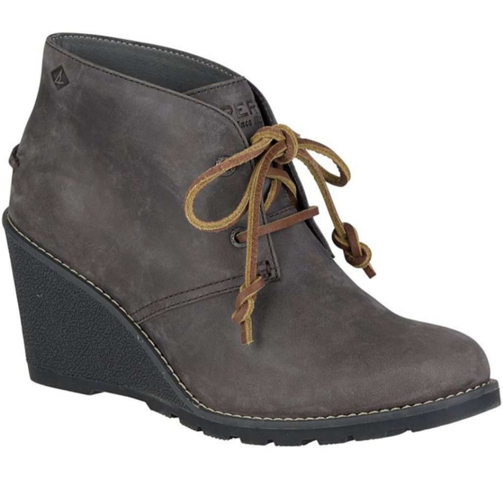 Sperry Top sider Celeste Prow Wedge Booties